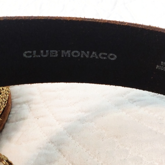 Club Monaco leather belt. - Picture 5 of 10